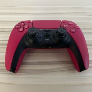 PS5 Controller in Cosmic Red